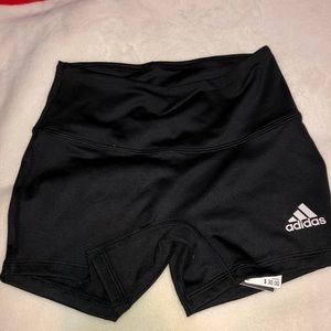 Adidas Black Spandex Shorts